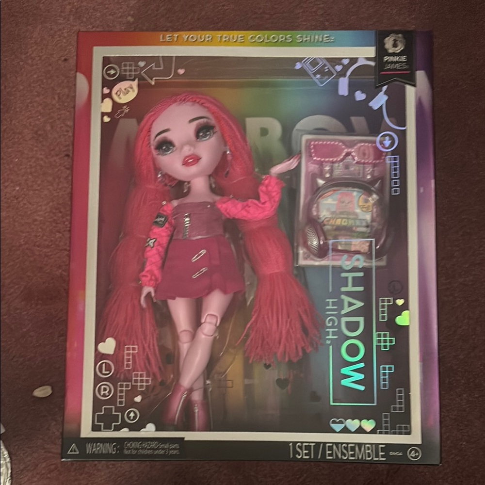 Pink Fashion Doll Set with Accessories